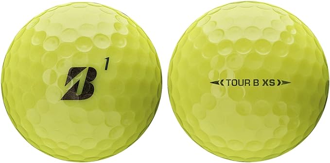 Bridgestone Tour B XS Golf Balls - Dozen Yellow