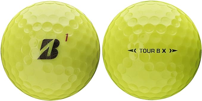 Bridgestone Tour B X Golf Balls - Dozen Yellow